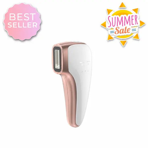 RIKI Loves RIKI Silky Hair Removal Device with Sapphire Ice Cooling & UV Protection for Smooth Skin Results
