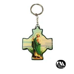 Keychain San Judas tadeo/Llavero San Judas/keychains/gift keychain