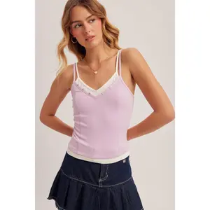 Hem + Thread Orchid Two-Fer Tank