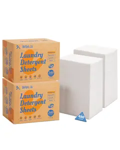 Double the Loads, Half the Waste! BellaLuce 480-Load Sheets - Lightweight, No Spills & Camping-Ready!
