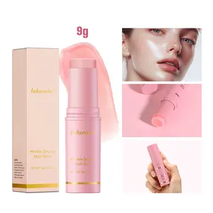 Pink Full Face & Body Multi-Effect Cooling Hydrating Balm Moisturizing Lip (Face/Lips/Body Universal·Deep Hydration & Nourishment)｜Dry Skin Pre-Makeup Rescue Daily Moisturizer｜#MultiHydratingStick #DrySkinHydration #FullBodyMultiBalm