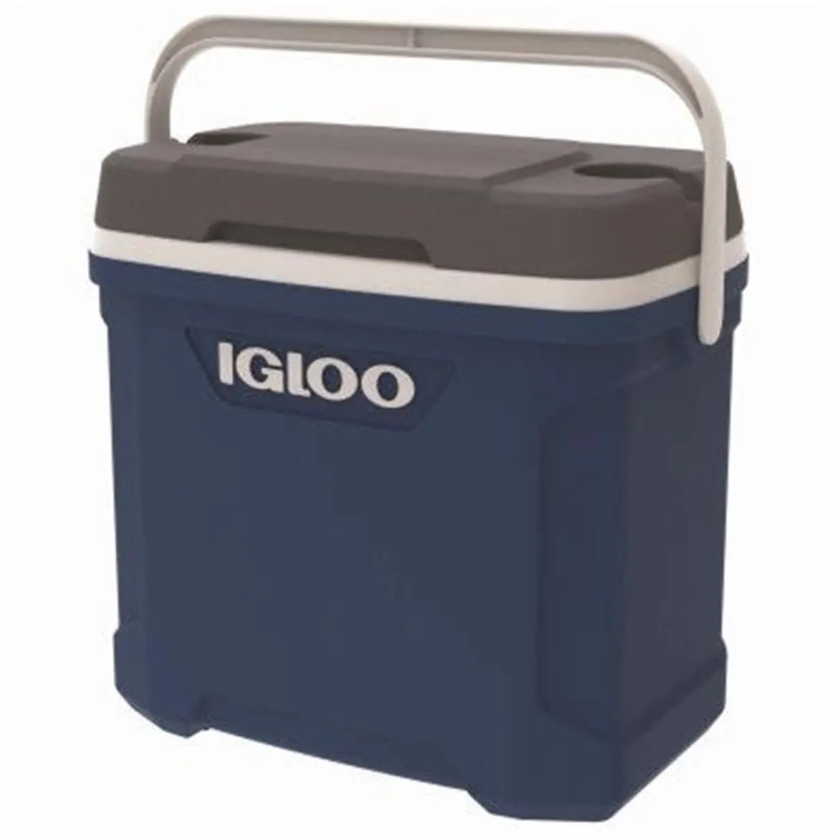 IGLOO 247842 30 qt. Contour Cooler - Camping Kitchenware, Ice Retention Insulated Beverage & Can Cooler for Sports, Outdoor, Camping Activities, Ice Retention Cooler
