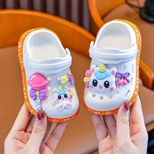 Kids' Cute Slip-On Clogs - Toddler Sizes, Beach Wear, Beach Vacation Footwear