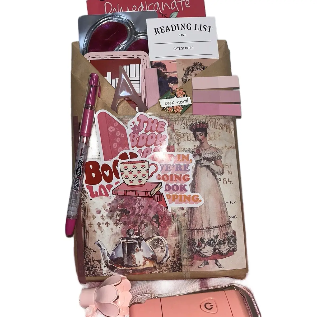 Blind Date with a Book - Bookish Accessories, Relaxation Items, and Customizable Reading Experience lover gift Box