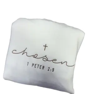 Chosen Christian Embroidered Sweatshirt