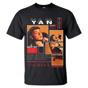 Yan Block 2004 New EP Shirt – Latin Trap Music Graphic Tee, Urban Artist Photo Collage Shirt for Men & Women, Reggaeton Fans Apparel Gift