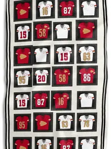 KC Chiefs Jerseys Tea Towel Kitchen Absorbent