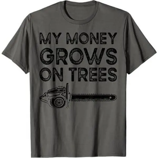 Funny Arborist Logger Gift Men Cool Tree Climber Lumberjack T-Shirt