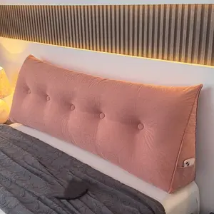 Luxury Ergonomic Detachable Backrest Pillow, Soft Comfortable Neck Support, Available in 4 Colors, Ideal for Bedroom and Living Room Decor