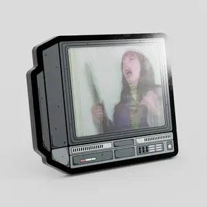 CRTV Lenticular Here's Johnny Pin