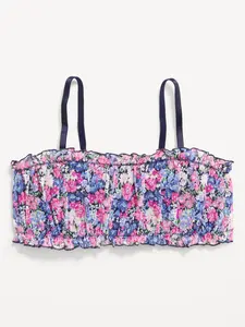 Old Navy Women's Ruffle-Edge Mesh Bralette