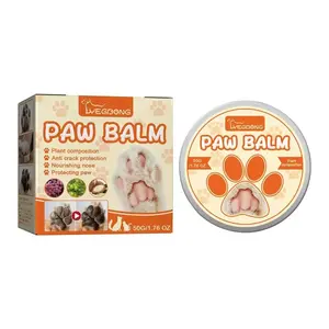 Pet Moisturizing Paw Balm for Cats & Dogs, Deeply Nourishing Foot Pads Care, Cracked Skin Protection, Hydrating Pet Paw Cream