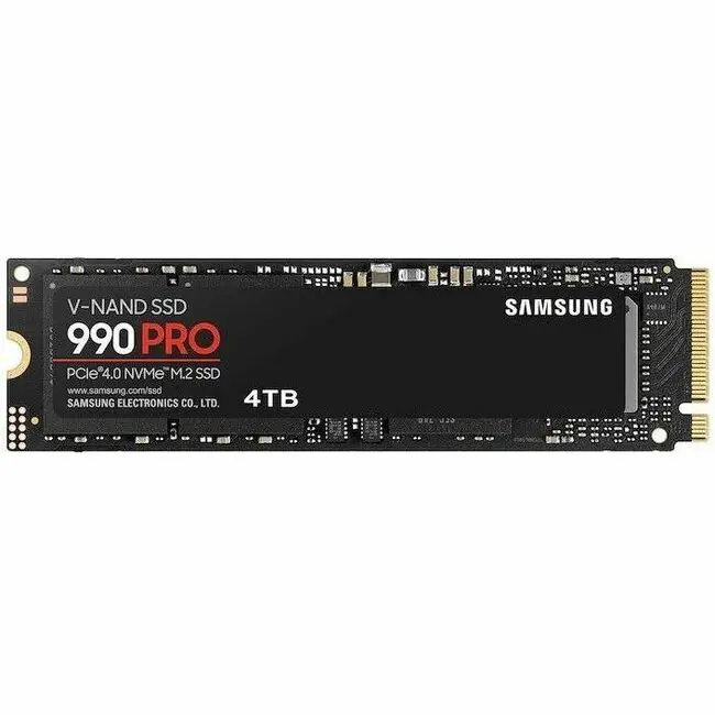 Samsung 4TB 990 PRO PCIe 4.0 NVMe Internal Solid State Drive MZ-V9P4T0B/AM