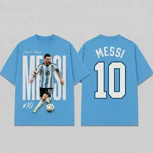 Messi 10 Unisex Oversized Cotton T-Shirt, Sunday Soccer Outfit, Soccer Kit , Soccer Graphic Tee, Vintage Football Tee, 2026 Soccer Fan Shirt, National Soccer Fan Tee, Soccer Legend Shirt