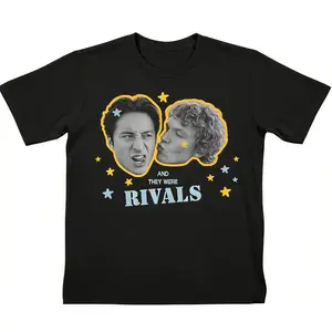 Shane/Ilya Heated Rivalry love Shirt Hockey Rosanov They Were Rivals Fan Gift Shane Hollander Ilya Rozanov y2k cotton fashion Hudson Connor graphic tees