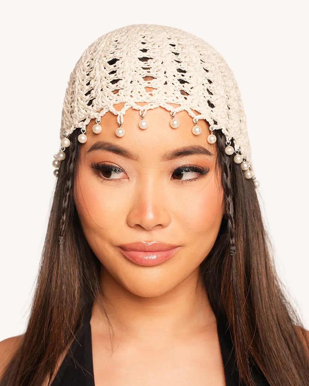 Woven Aura Crochet Beanie