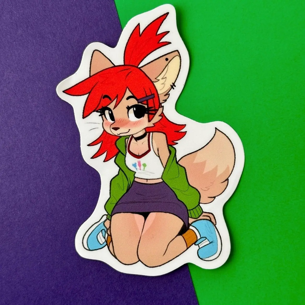 Frankie Foster Furry Stickers
