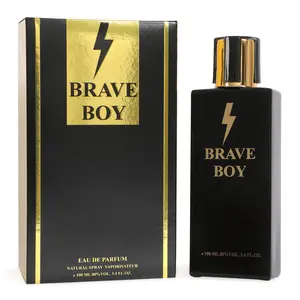 Brave Boy Eau de Parfum Spray Cologne for Men 100ml/3.4fl.oz. - Men's Fragrance