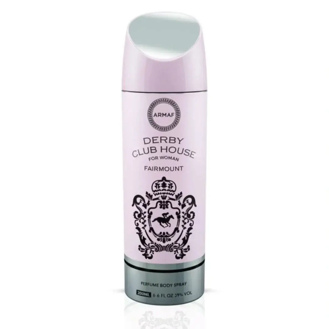 Derby Club House Deodorant Spray 200ml (6.8 oz) by Armaf