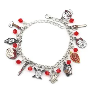 Chucky and his Creepy Buddies Charm Bracelet