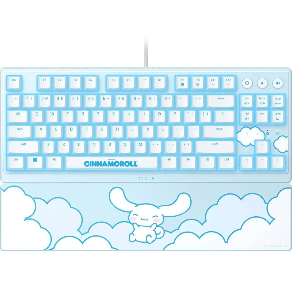 Razer Ornata V3 Tenkeyless Low Profile Gaming Keyboard US Layout - Cinnamoroll Edition
