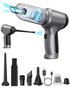 Car Vacuum Cleaner Handheld Vacuum Cordless,  High Power, Small Vacuum Cleaner Portable, mini Ultra-Light, 6-in-1 Versatile Rechargeable Handheld Vacuum for Car, Home, Pet Hair Cleaning rainbow vacuum