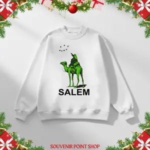 Salem SilkRoad Sweatshirt Gift for Fans, Vintage Hip Hop Y2K Hip Hop Apparel Merch, Outfits for Rap fan Sweatshirt Christmas Gift