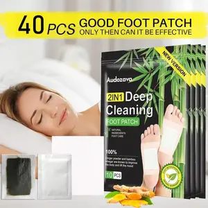 Natural Ginger Foot Detox Patch Deep Cleanses, Removes Toxins, Improves Sleep, Relieves Discomfort
