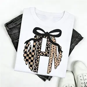 Tan Pattern Blend Monogram T-Shirt