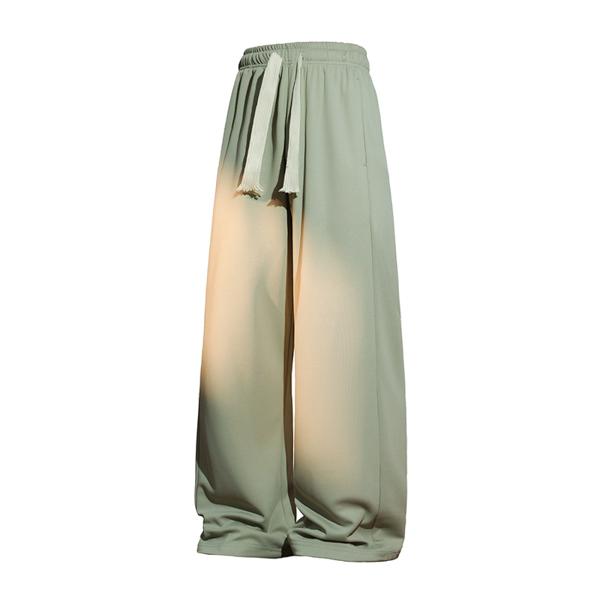 Men's Comfy Wide Leg Sweatpants, Loose Drawstring Casual Trousers, Streetwear Lounge Wear