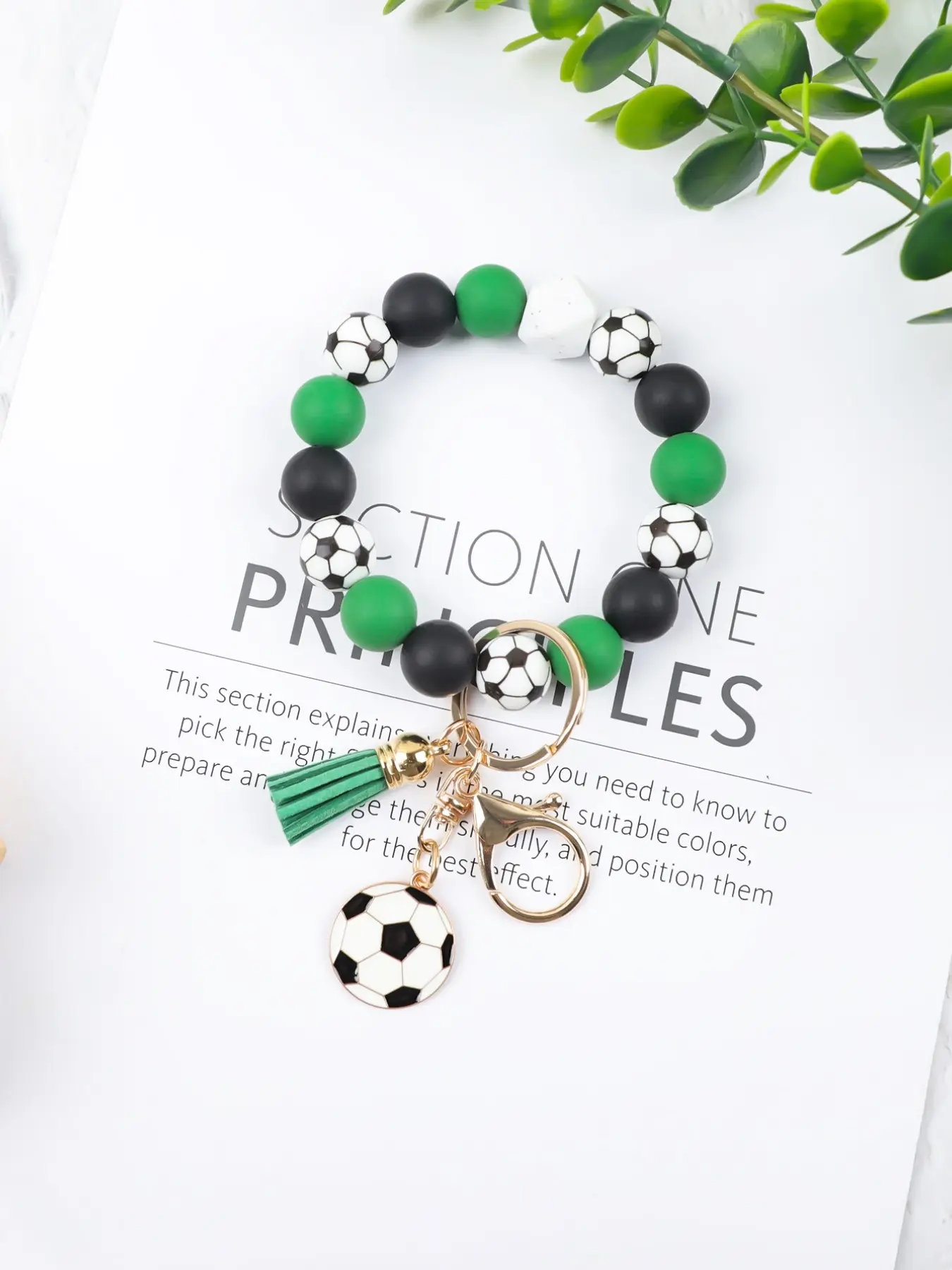 Elegant Football Keychain, Memorial Soccer Keychain, Mini Football Pendant with National Flags, Essential Fan Accessory, Creative Student Gift