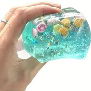 2 Pack Ocean Shell Stress Relief Toy, Realistic Rubik's Cube Squeeze Toy, Infinite Decompression Fidget Toy, Stress Relief Fidgeting, Perfect for Anxiety Relief, Stress Reduction, Birthday Gift, Easter Basket Stuffers, Anxiety Relief Products