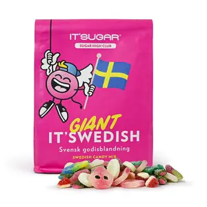 IT'SUGAR IT'SWEDISH Giant Candy Bag 20oz
