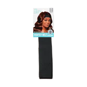 Kiss Colors & Care Perfect Melt Elastic Band - Black, 1 3/4"