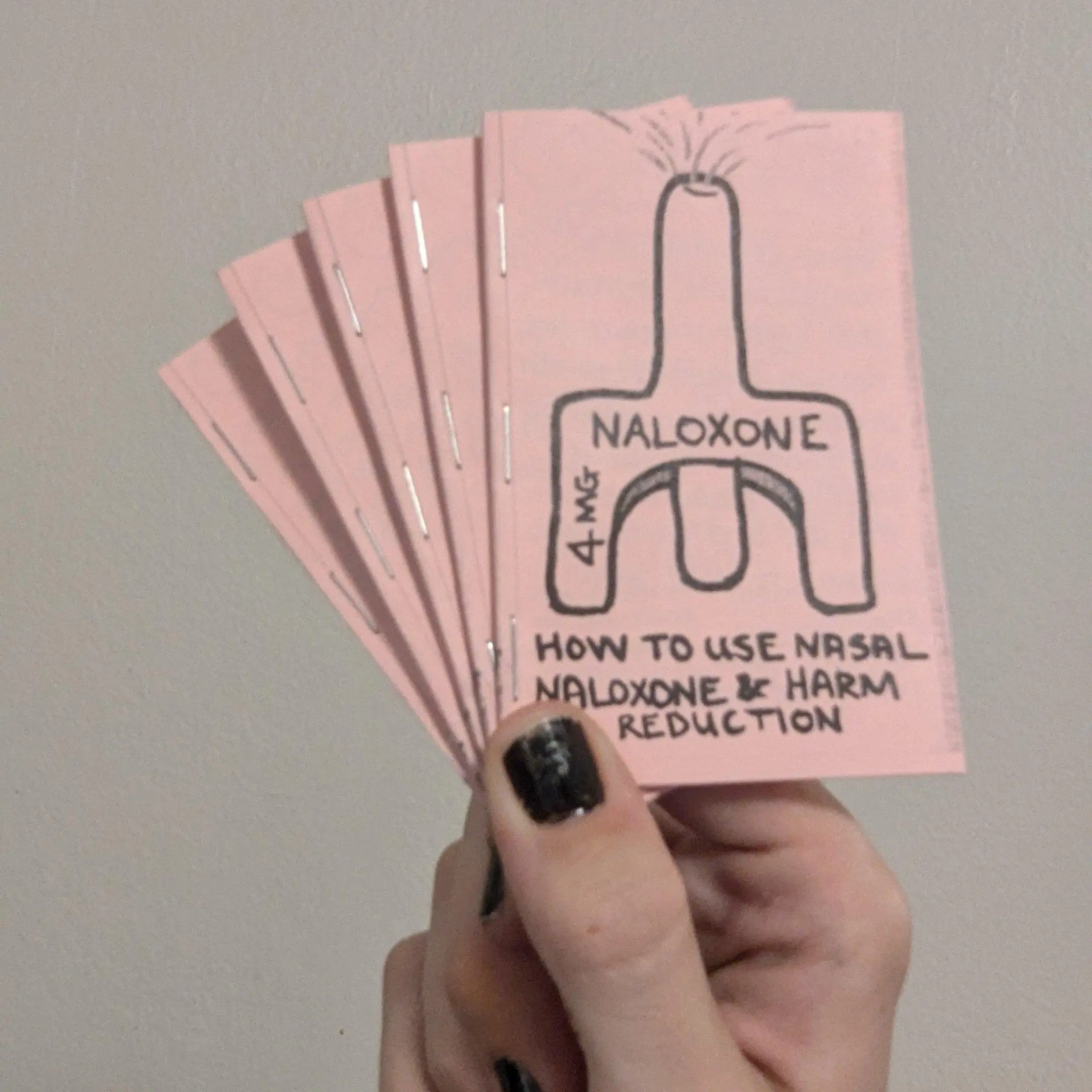 How to Use Nasal Naloxone & Harm Reduction Zine