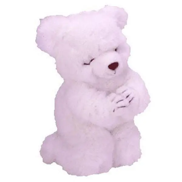 TY Classic Plush - FAITH the Praying Bear - MWMTs