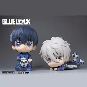 10cm Q Version Blue Lock Anime Figure Yisagi Yoichi Nagi Seishiro Figures Collection Model Figurine Doll Toy Birthday Gifts