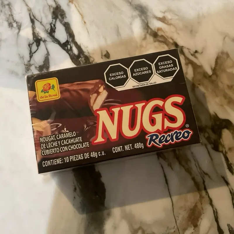 Nugs recreo chocolate de la Rosa Nugs recreo chocolate de la Rosa