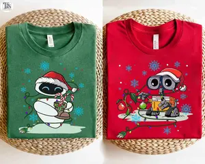 Cartoon Movie Characters Inspired Christmas Lights Matching T-Shirt, Sweatshirt, Hoodie