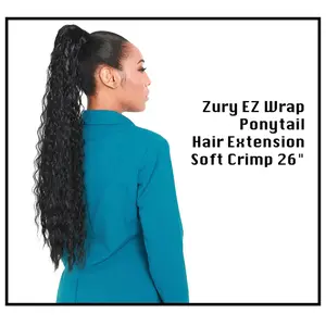 Zury Sis EZ-Wrap Ponytail Hair Extension Soft Crimp 26"