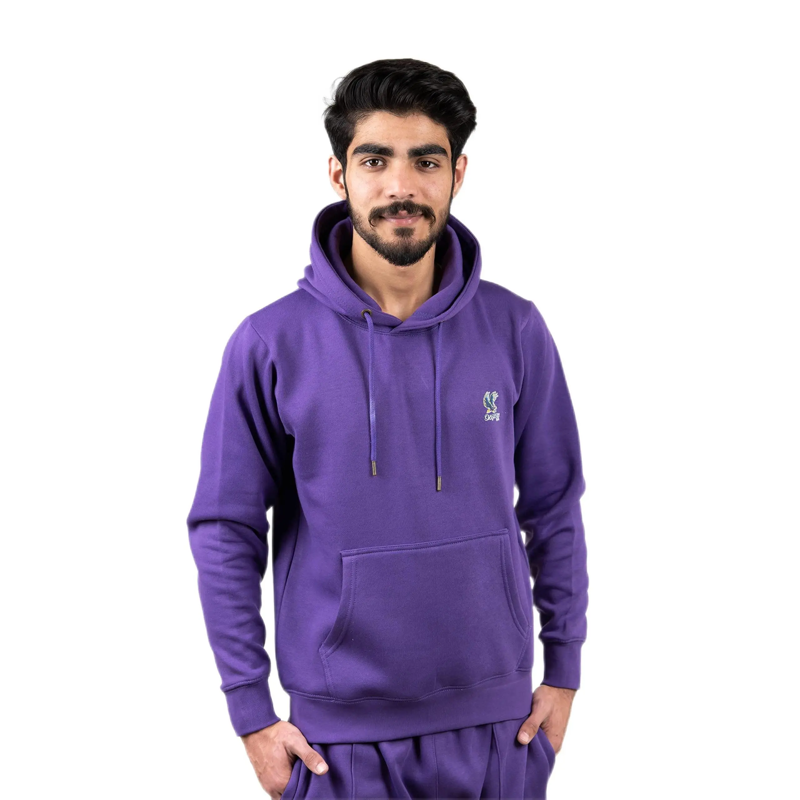 Osprey Premium Fleece Dyed Pullover Hoodie | Lightweight Comfort Fleece Dyed Pullover Hoodie | 60% Polyester, 40% Cotton | 300 GSM