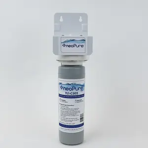 Neo-Pure TL1-C302 Under Sink Water Filtration System for Kitchen & Bath Removes Chlorine Lead Cysts & Sub-Micron Parasites Bacteria Made in USA IAPMO Certified