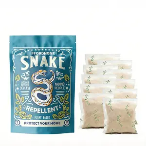 Natural plant-based snake repellent bag — for home, yard, garage; indoor/outdoor snake repellant