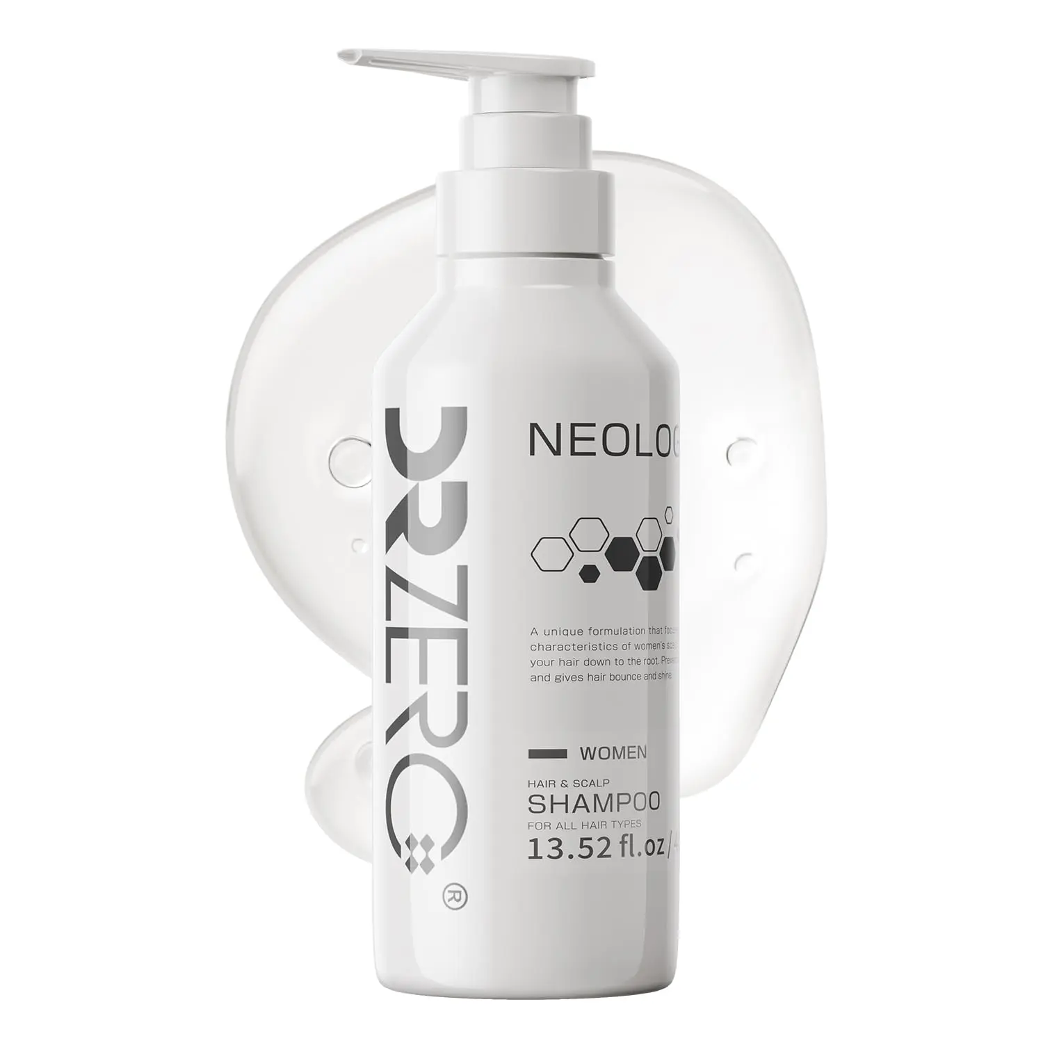 DRZERO NEOLOGY Shampoo for Women | Japanese Volumizing Thickening Hair Care | MONDE SELECTION Gold Winner | Nourishing Daily Shampoo | Made in Japan