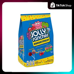 JOLLY RANCHER Assorted Fruit Flavored Hard Candy Variety Bag, 46 oz
