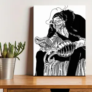 1 Count Wooden Framed Canvas, Anime poster art decorates the home Wall. Exquisite Artistic works are perfect gifts for anime fans, collectors and enthusiasts