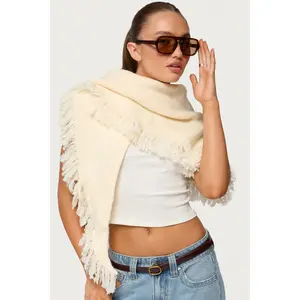Cornelia Fringed Scarf