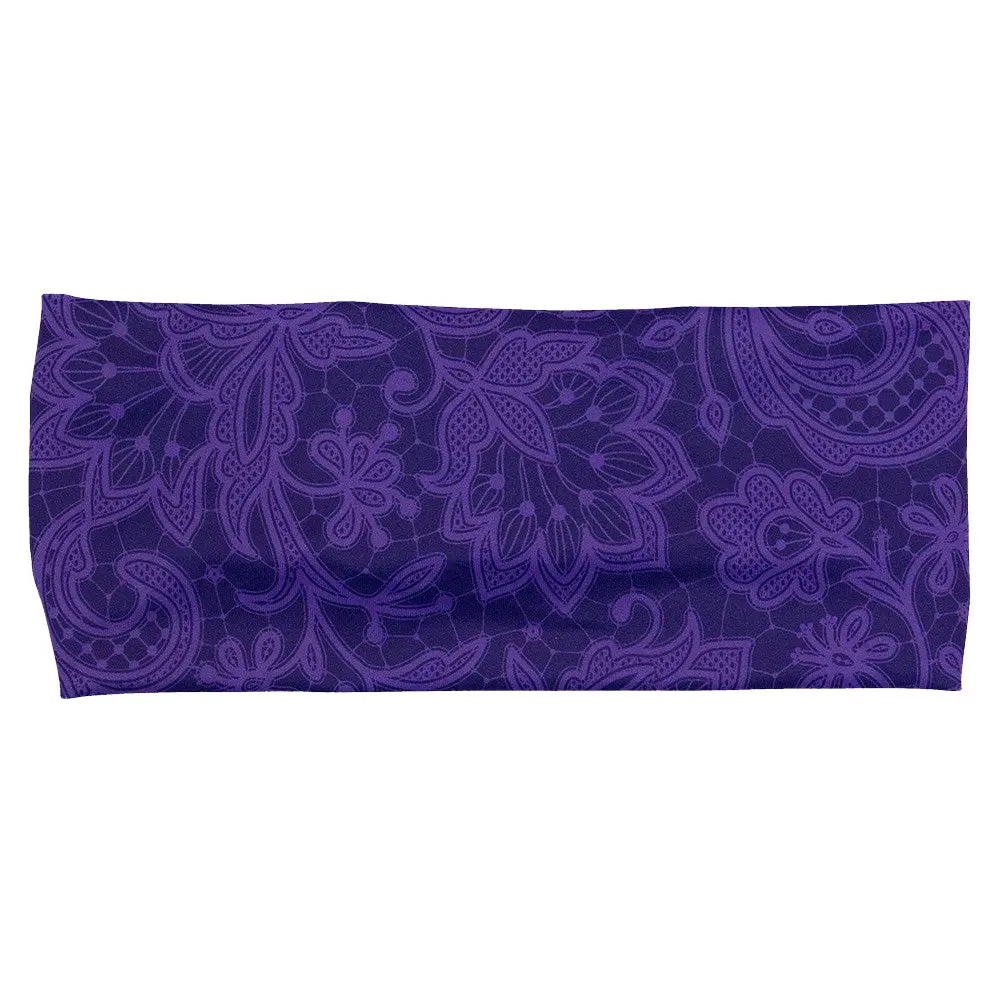 Headband - Purple Lace Headband - Purple Lace