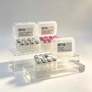 RT10 Peptide Freeze-Dried Powder Set (1 Box / 10 Vials) — FDA Registered, Gentle Skin Care