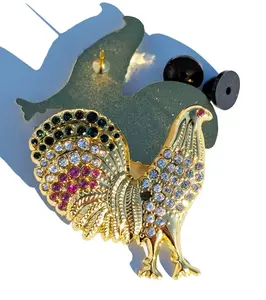Pin Rooster For Caps And Clothing Enamel Badge Gallo Gallero Mexican Pin Latino Pin Mexico Rooster Farm